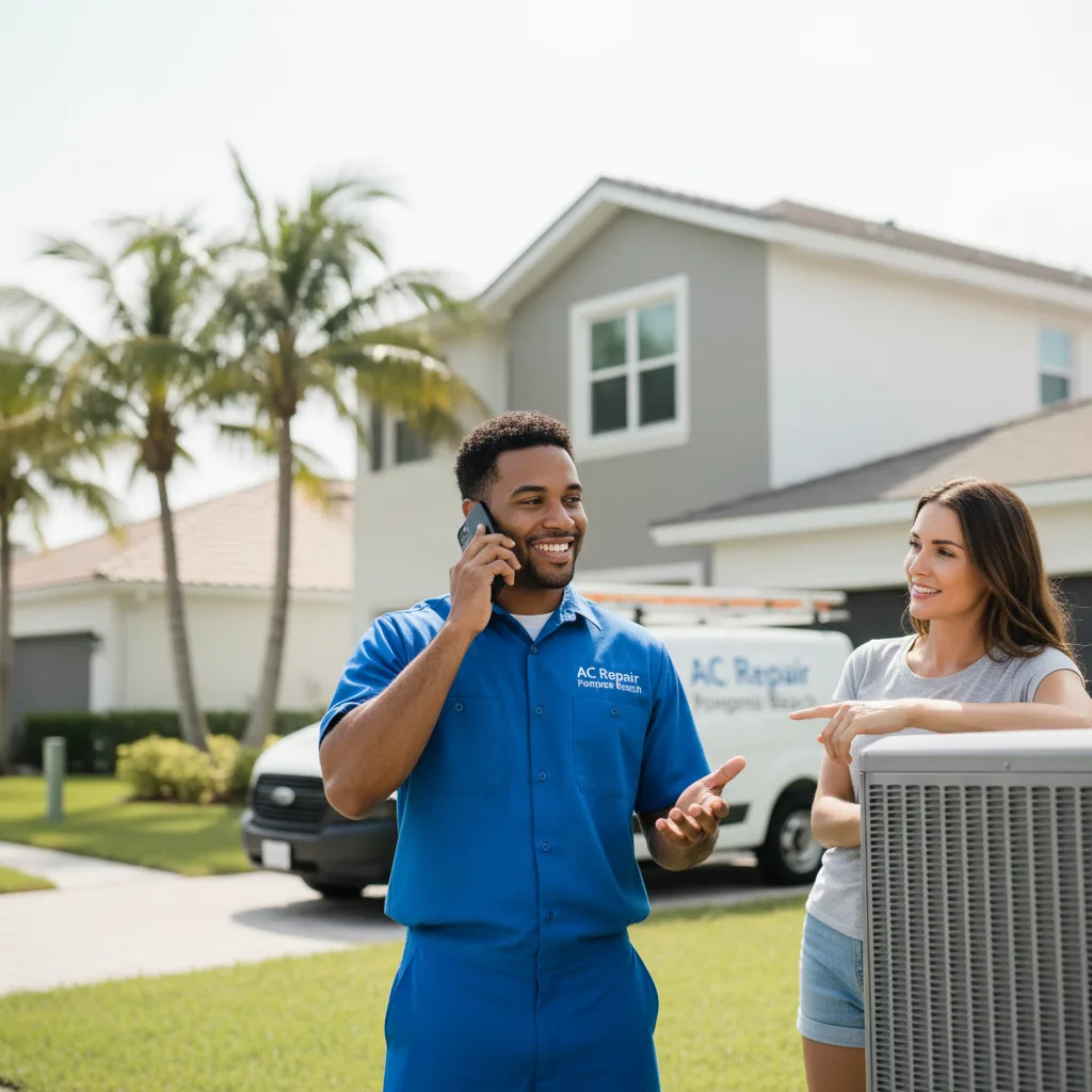AC Repair Pompano Beach customer support in Lisbon Falls